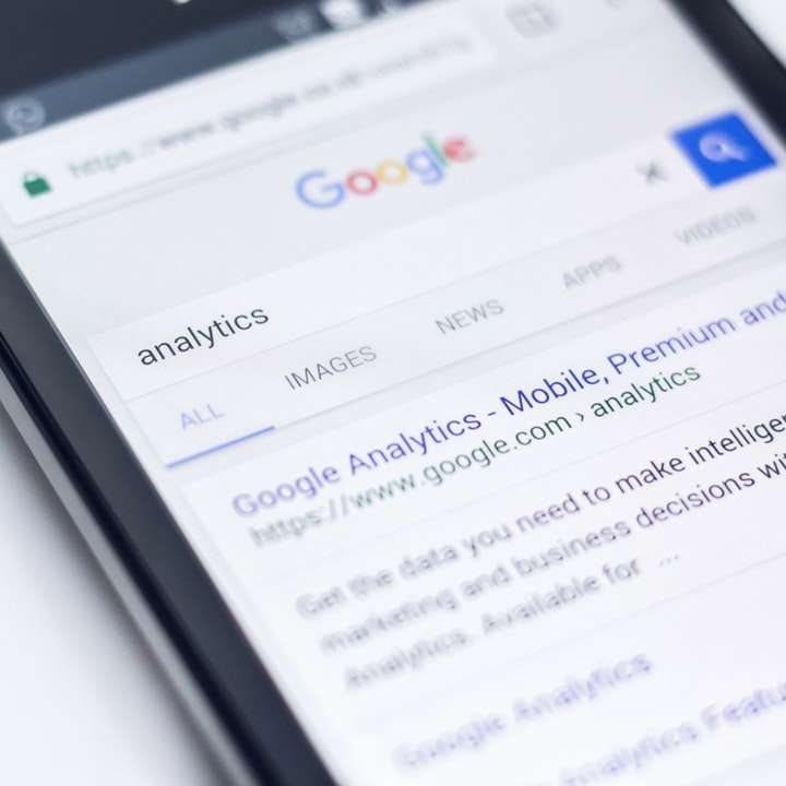 Google Analytics-telefon glidande pussel online