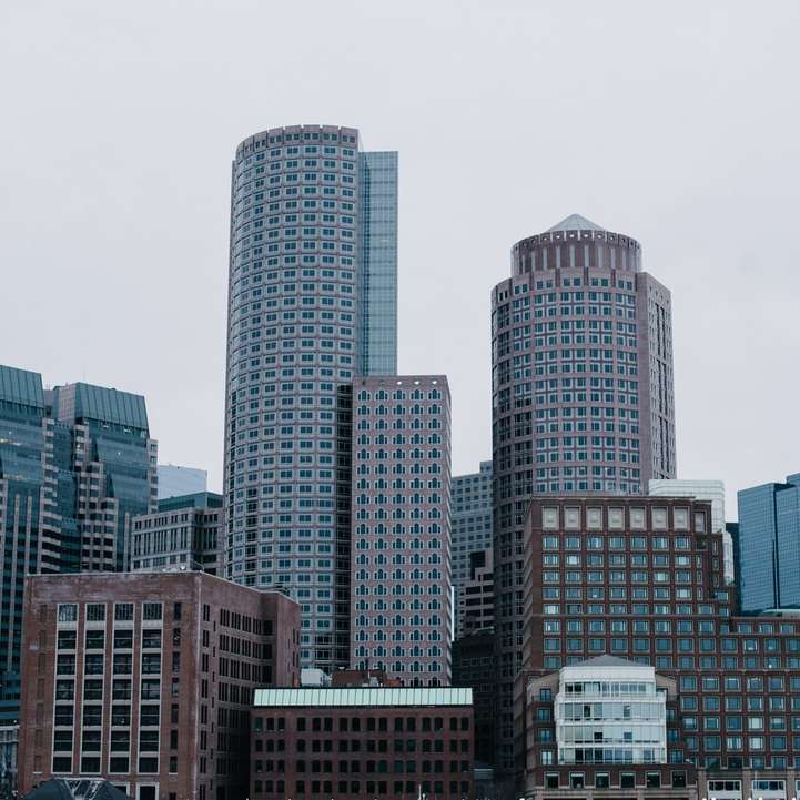 Skyline da cidade de Boston puzzle deslizante online