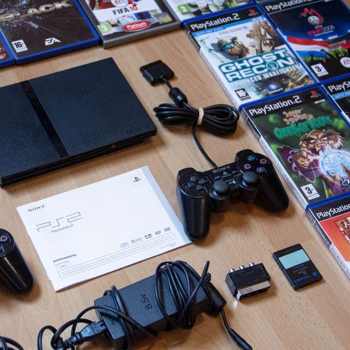 Playstation 2 package with games sliding puzzle online
