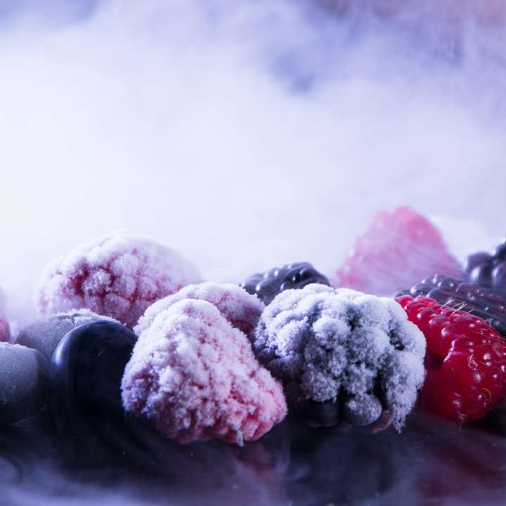 Заморожені ягоди розсувний пазл онлайн