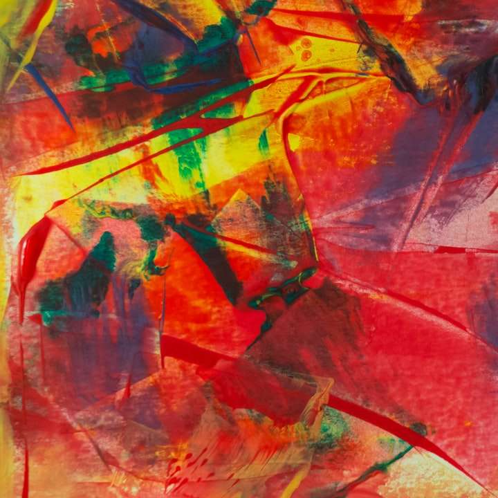 Abstract Painting online puzzle
