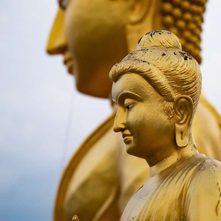 Kleiner Buddha, großer Buddha Online-Puzzle