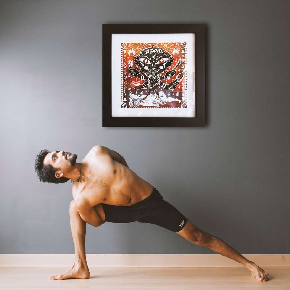 Yoga pose online puzzle