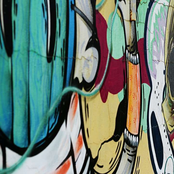 grafitti glidande pussel online