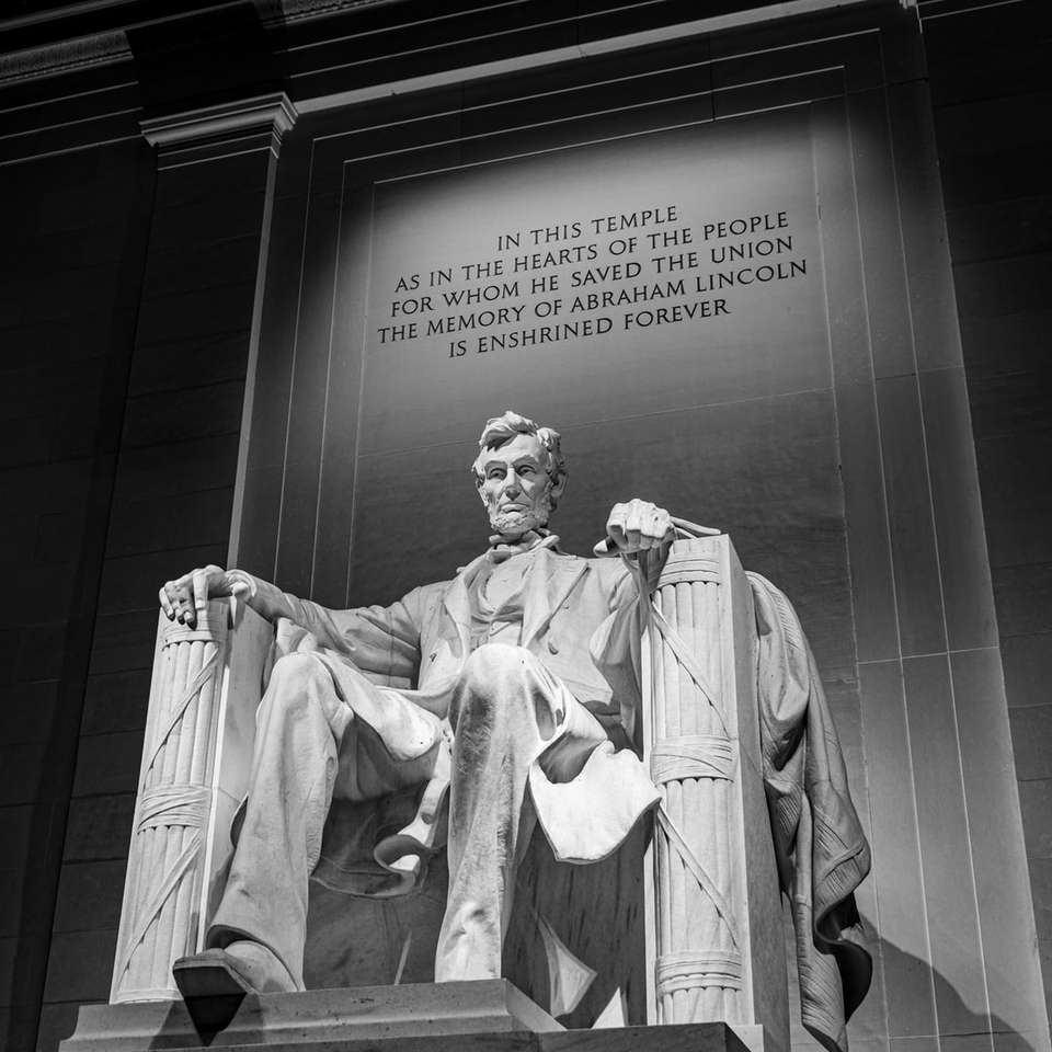 Мемориал Линкольна, Вашингтон, округ Колумбия онлайн-пазл