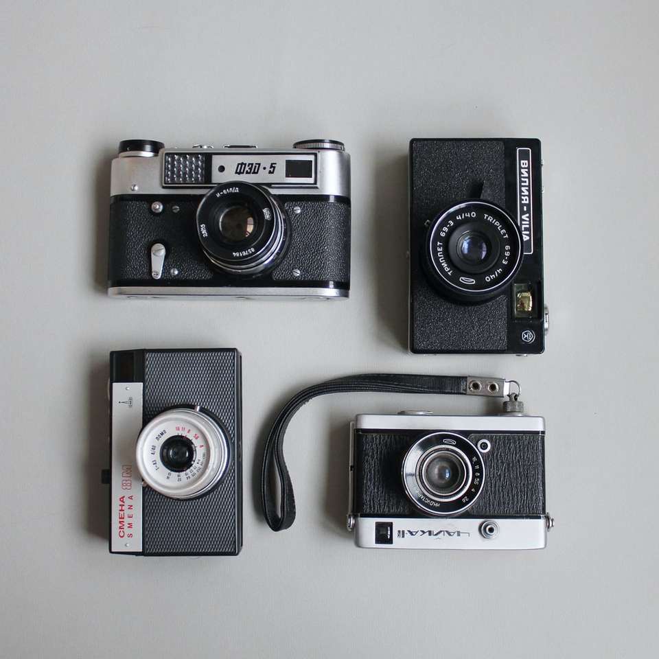 câmeras vintage puzzle online
