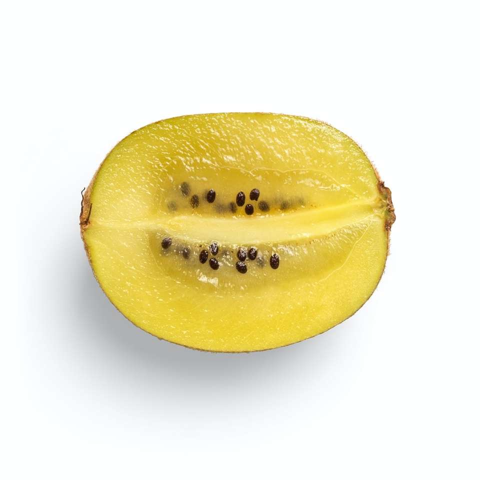 gul citronfrukt med vit bakgrund glidande pussel online