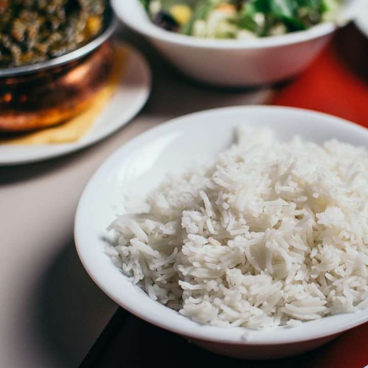 arroz en un tazón rompecabezas en línea