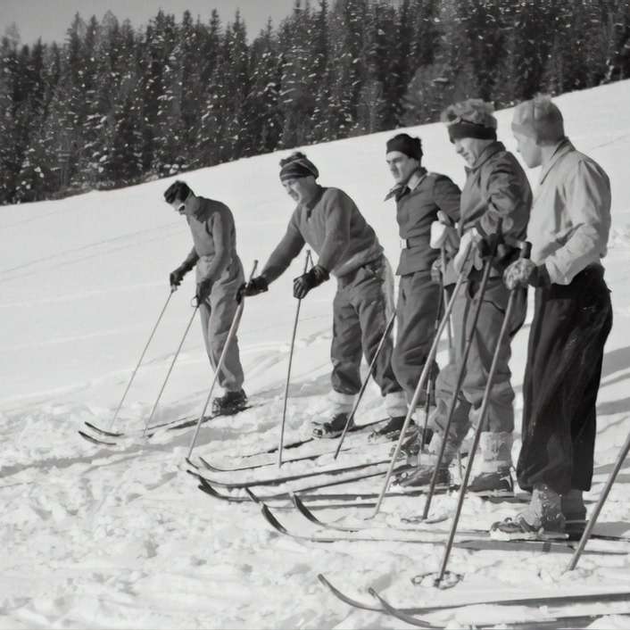 Ski course of the Air Force, 1940 sliding puzzle online