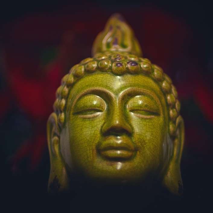 Visage de Bouddha puzzle en ligne