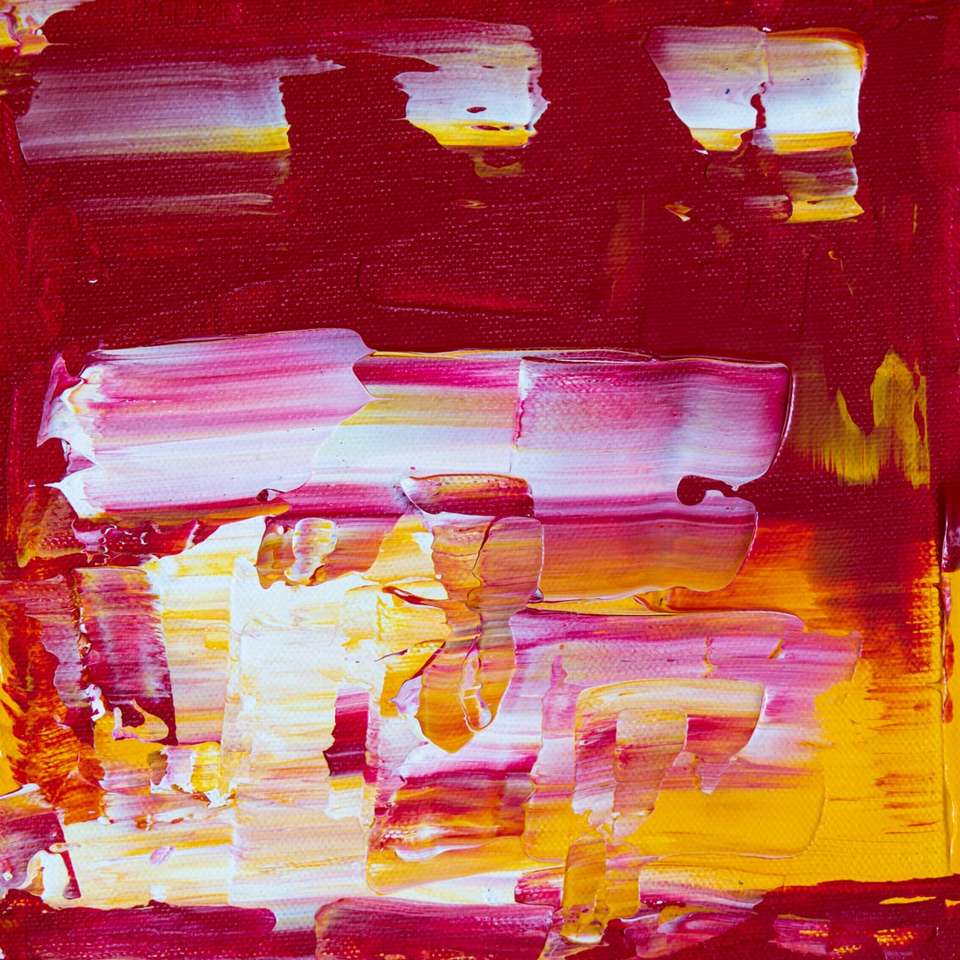 Liten abstrakt expressionistisk målning glidande pussel online