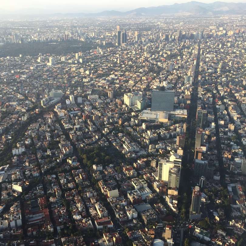 Mexikóváros, Mexikó a levegőből online puzzle