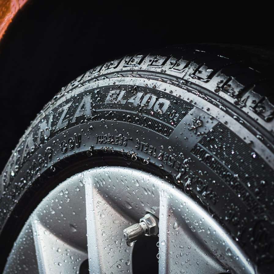 Miata tire after the rain. sliding puzzle online