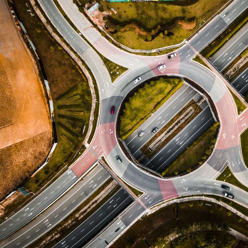 fotografía aérea de vehículos puzzle deslizante online