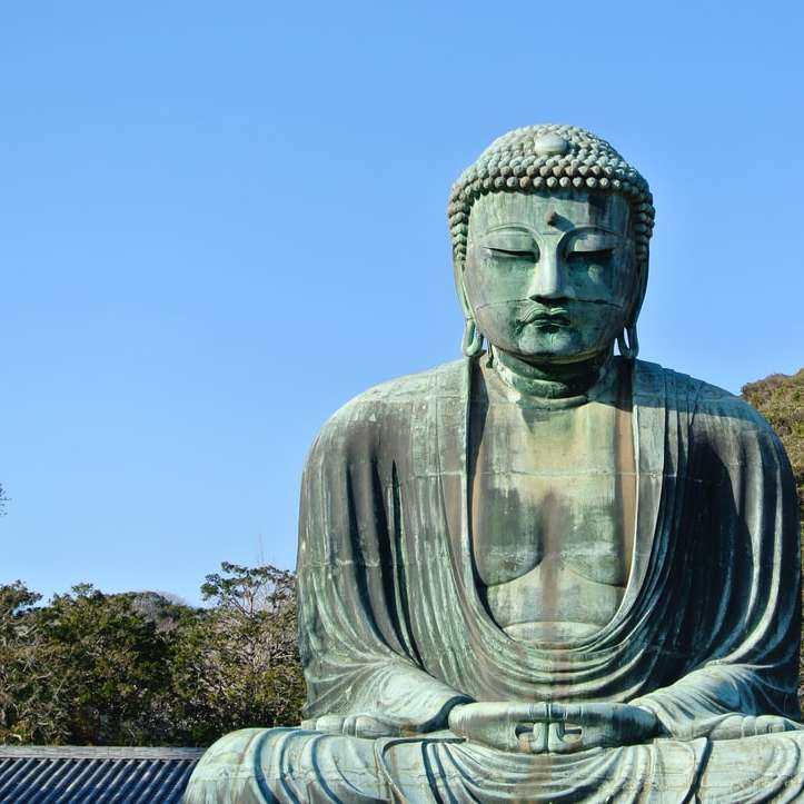Buddha v Kamakura / Japonsko posuvné puzzle online