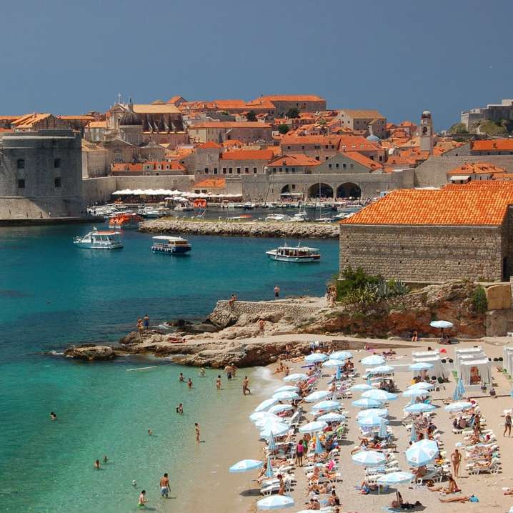 Zonnige zomerdag in Dubrovnik online puzzel
