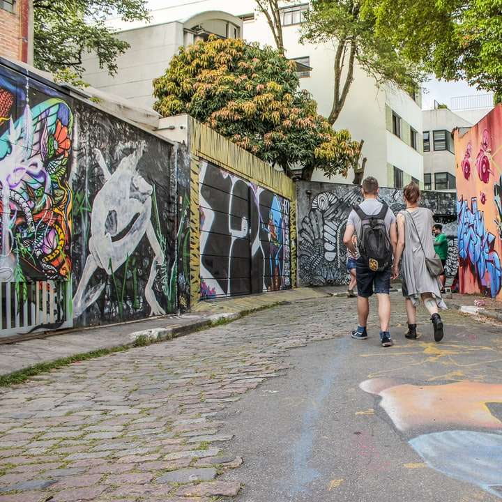 Arte de Rua (Street Art) - São Paulo - Brazílie online puzzle
