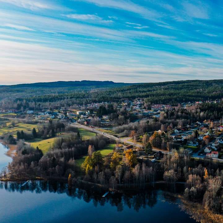 dorp luchtfoto online puzzel