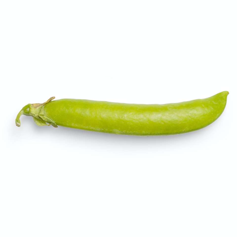 zöld chili fehér háttérrel csúszó puzzle online