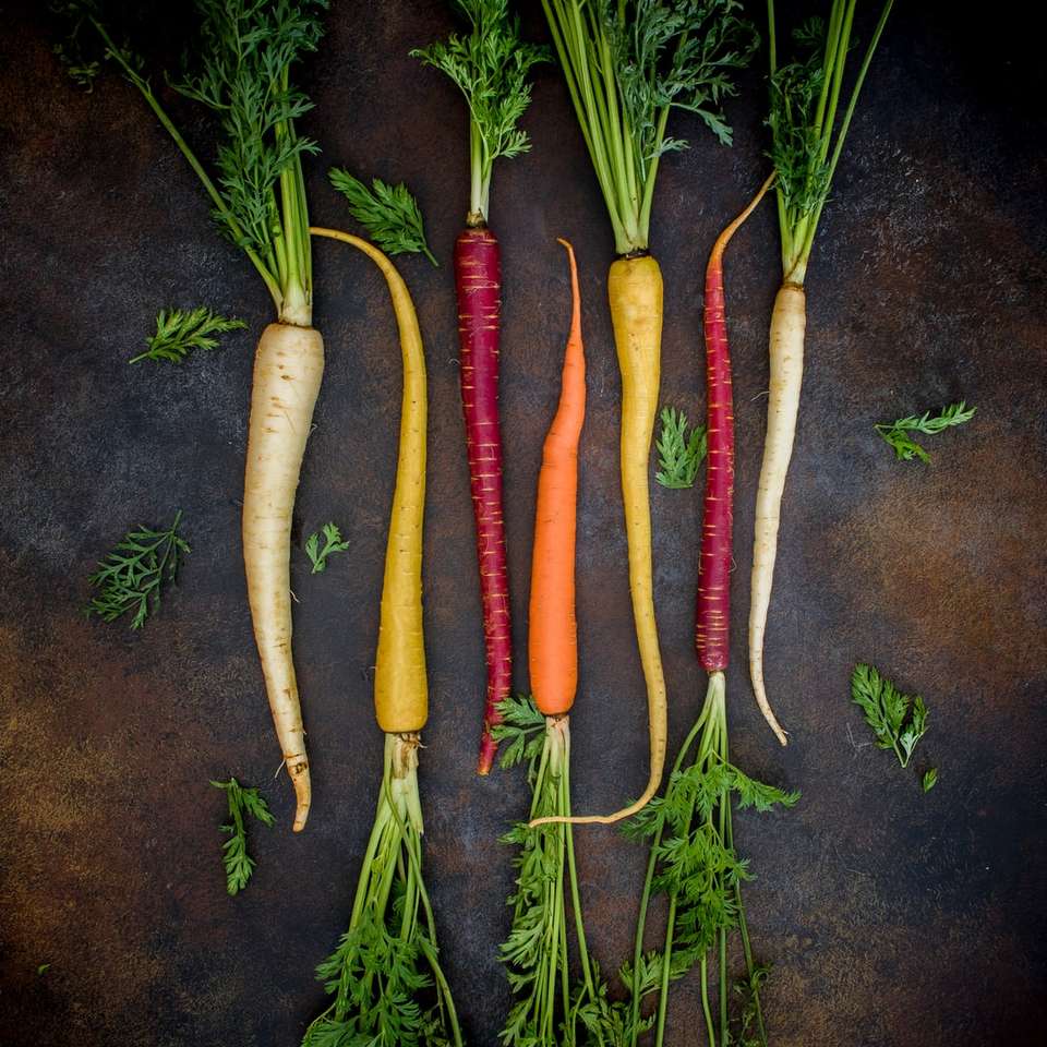 Моркови дъга онлайн пъзел