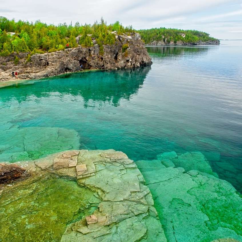 Езерото Хурон, Грото, Онтарио плъзгащ се пъзел онлайн