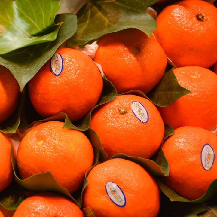 オレンジ色の果物 スライディングパズル・オンライン