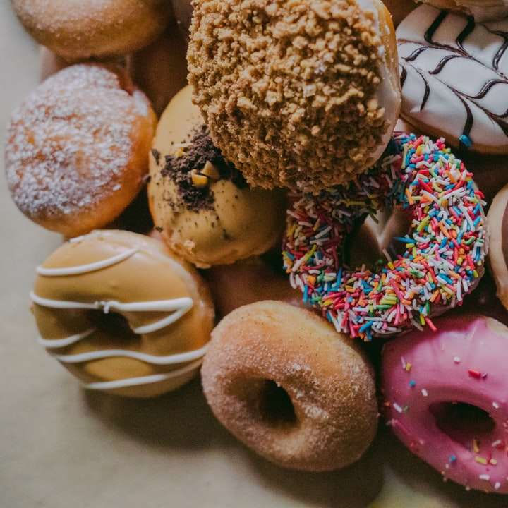 geassorteerde smaak donuts online puzzel