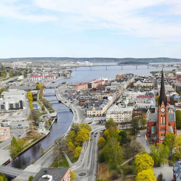 Sundsvall, Suedia alunecare puzzle online