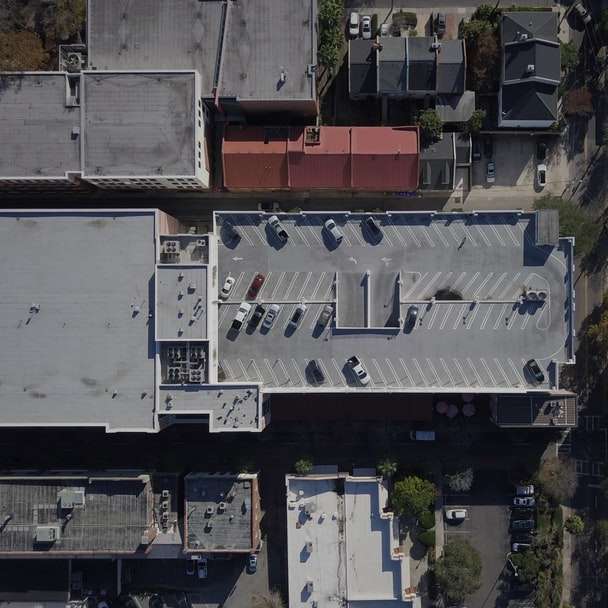 αεροφωτογράφηση των κτιρίων της πόλης online παζλ
