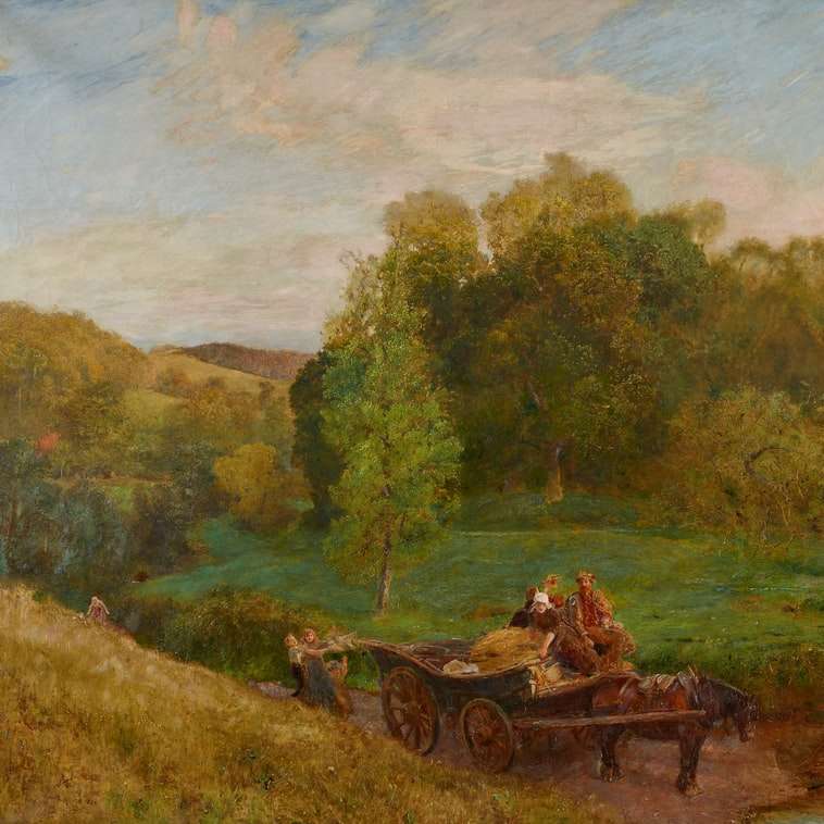 Sweet Water Meadows Of The West, 1893 από τον John William North online παζλ