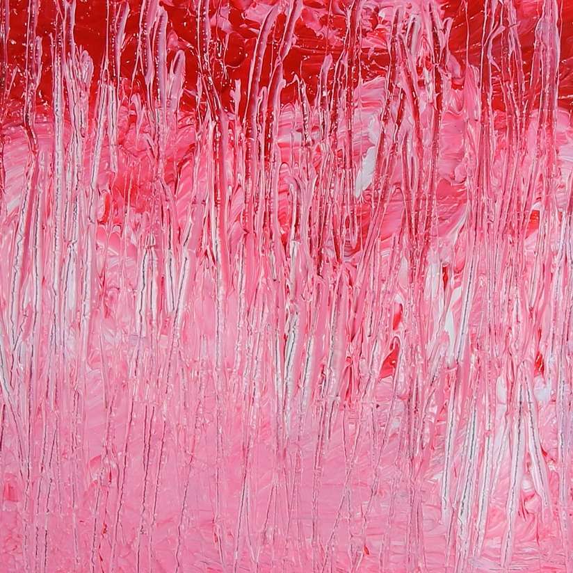 rózsaszín és kék absztrakt festészet csúszó puzzle online