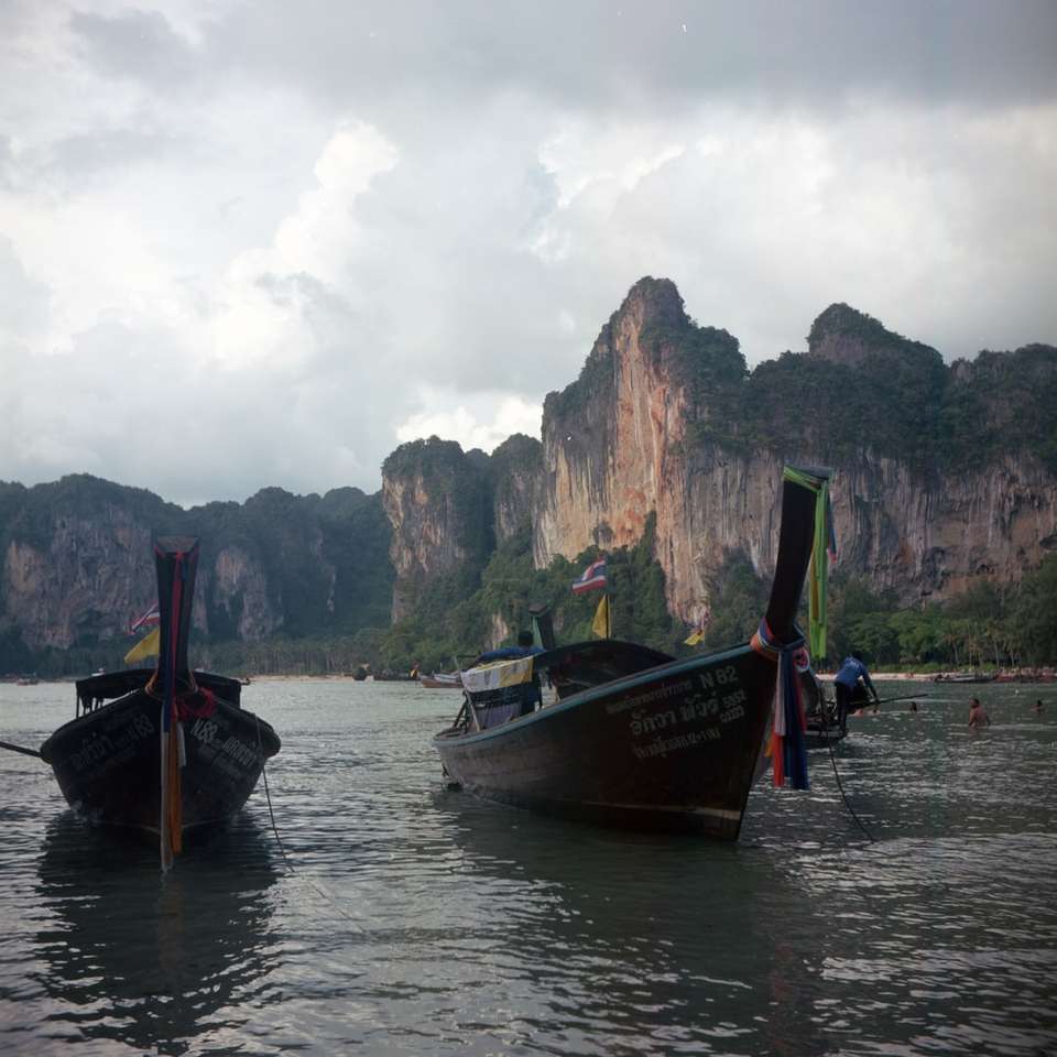 Longtail boats, Thailand sliding puzzle online