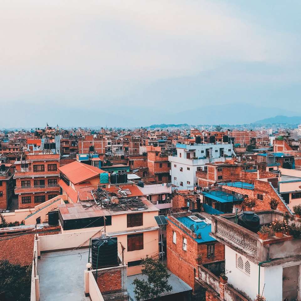 Bhaktapur stad Pussel online
