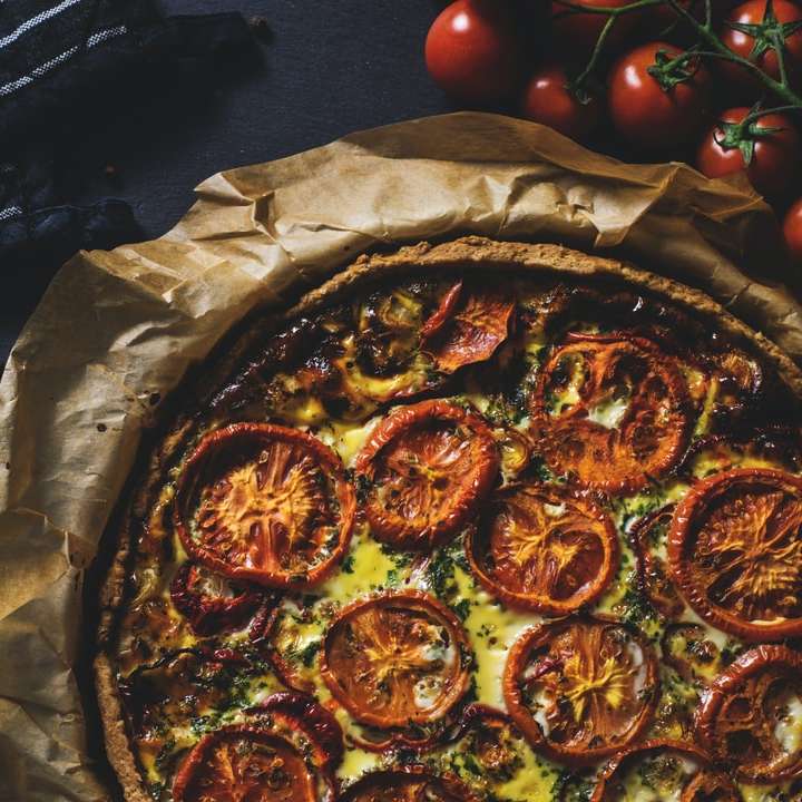 Приготовленная пицца онлайн-пазл