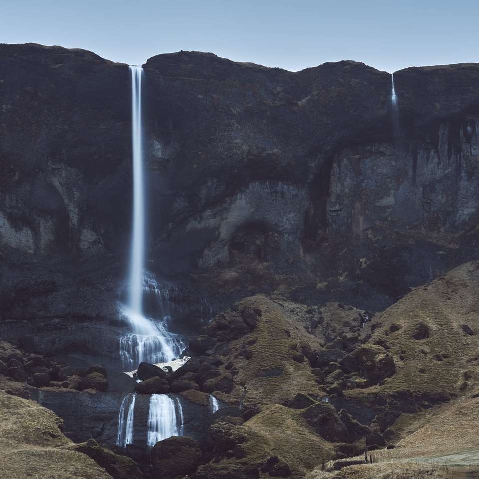 南アイスランド-滝 オンラインパズル