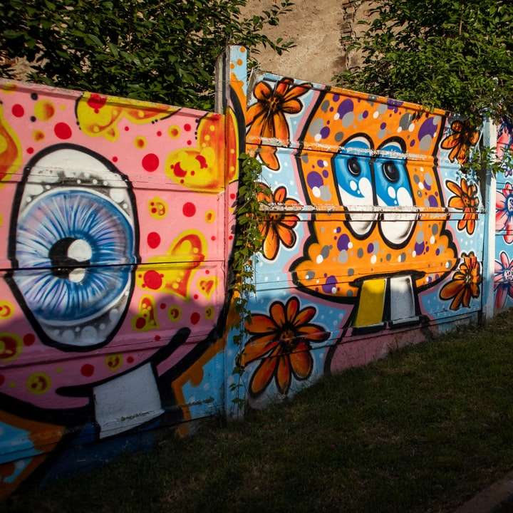 Graffiti i Brasov, Rumänien glidande pussel online