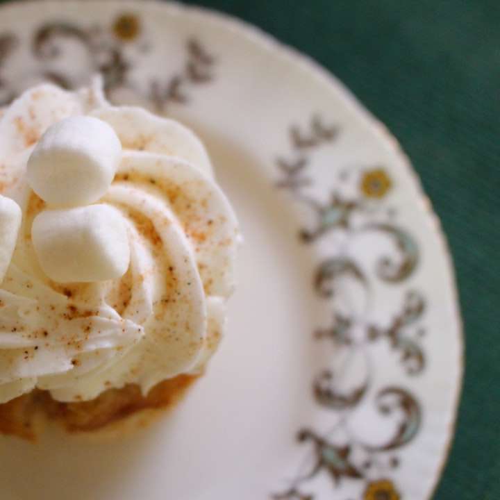 mályvacukrot tartalmazó cupcake csúszó puzzle online