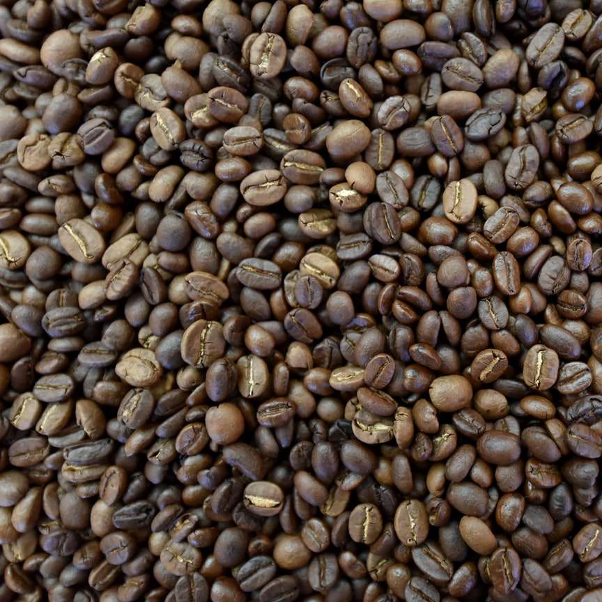 hnědá kávová zrna posuvné puzzle online