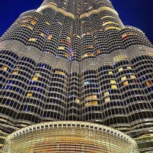 Burj Khalifa - 163 floors online puzzle