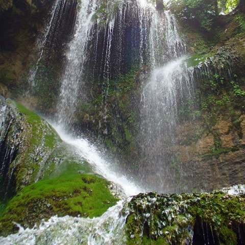 Krushuna vodopády posuvné puzzle online