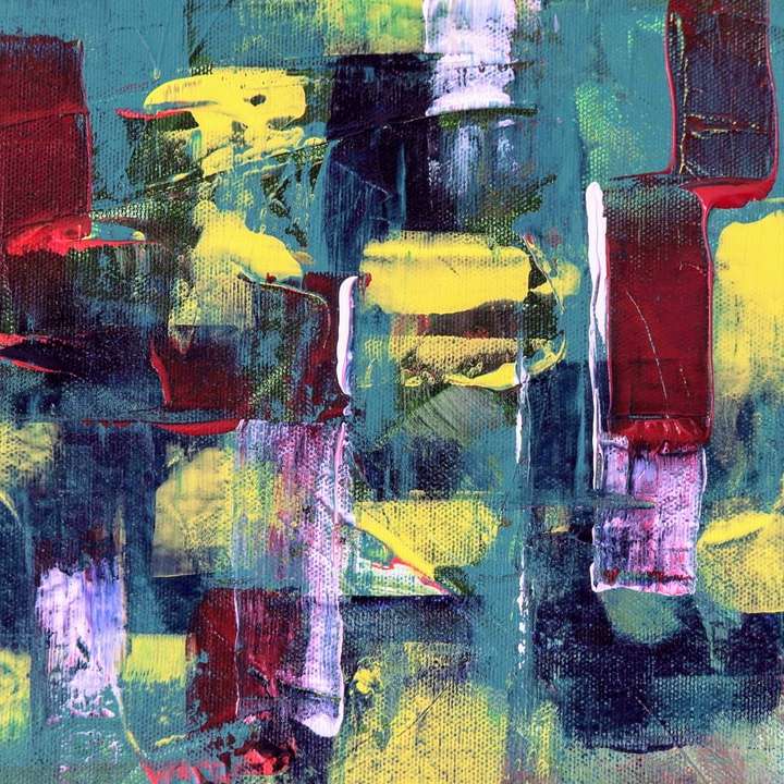 peinture abstraite puzzle en ligne