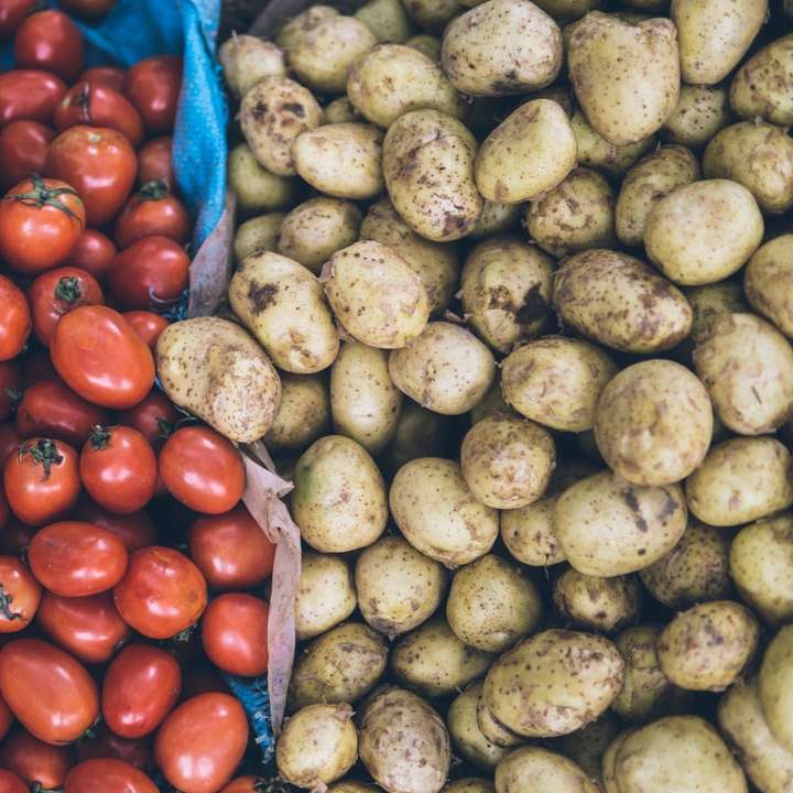 Домат и картофи плъзгащ се пъзел онлайн