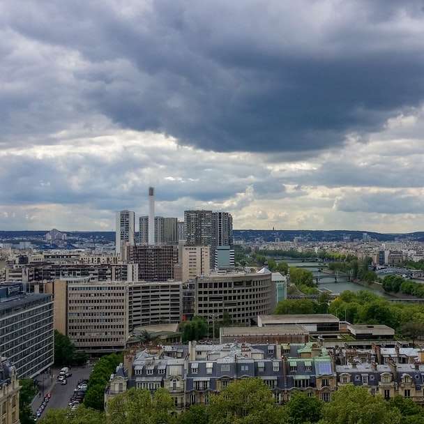 Skyline Paříž posuvné puzzle online