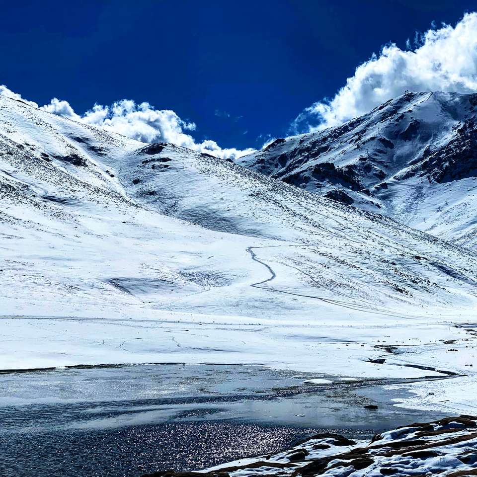 # montaña # invierno #paisaje puzzle deslizante online