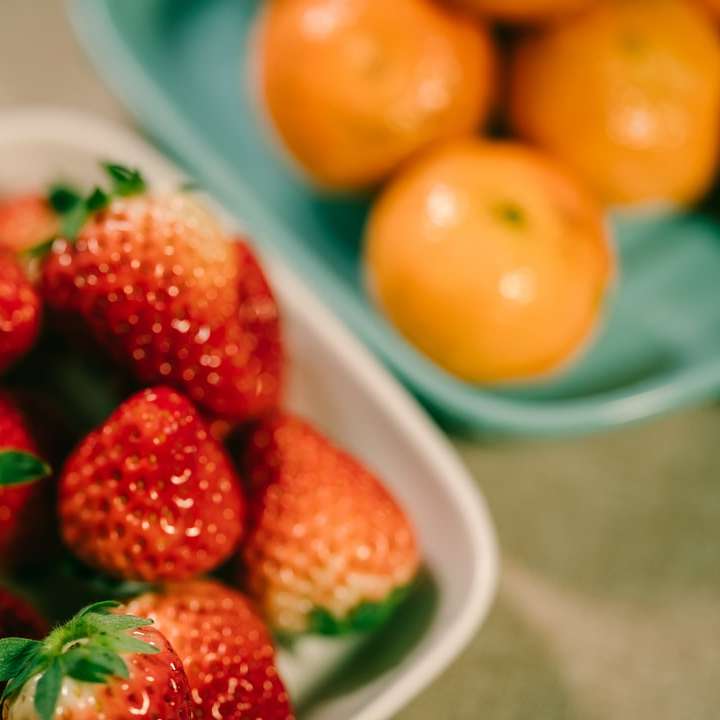 Fragola stagione-inverno frutta gourmet puzzle online
