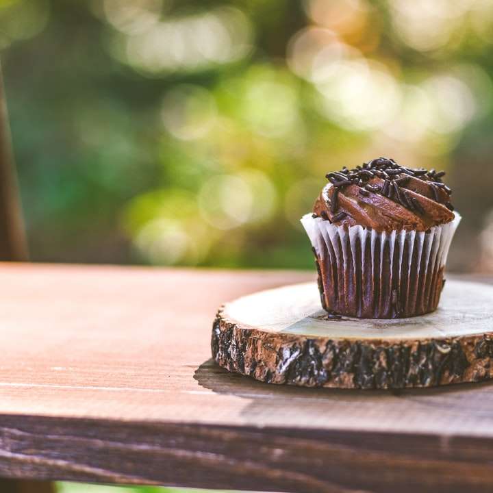 cupcake al cioccolato puzzle scorrevole online