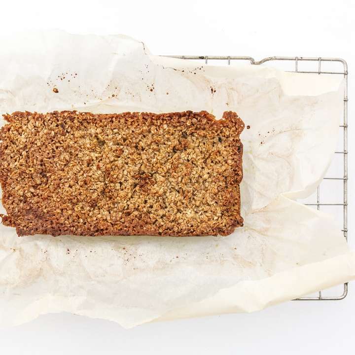 brown bread on white paper sliding puzzle online