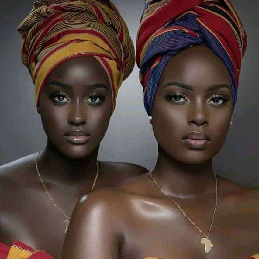 Afrykańskie piękno puzzle online
