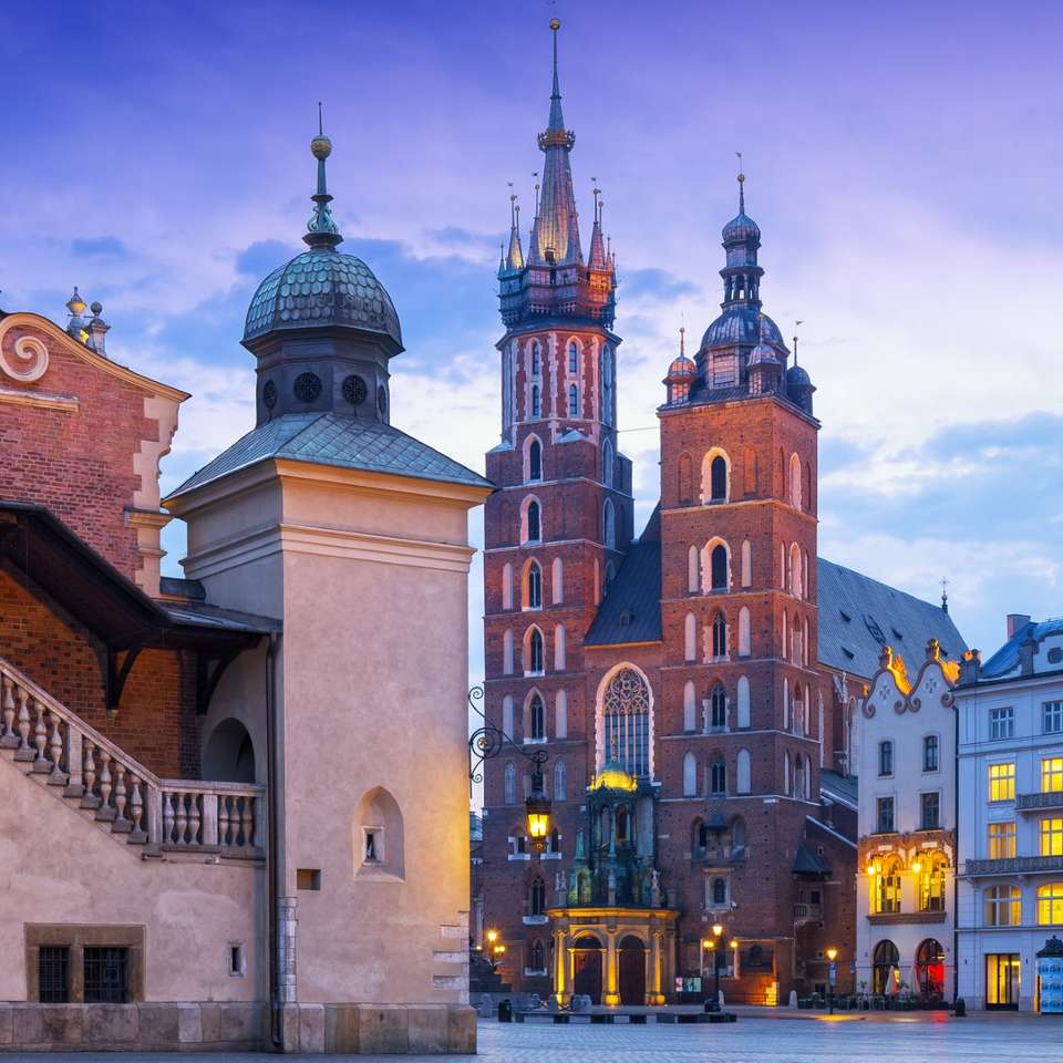 Krakkó, Lengyelország csúszó puzzle online