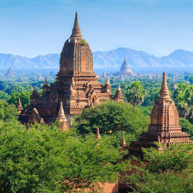 Bagan, Myanmar online puzzle
